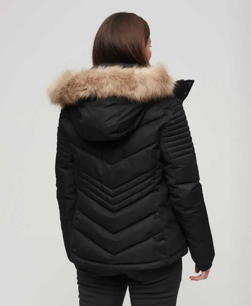 Ski Luxe Puffer Jacket | Black