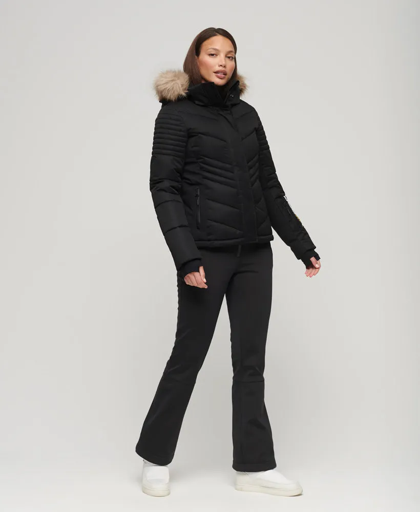 Ski Luxe Puffer Jacket | Black