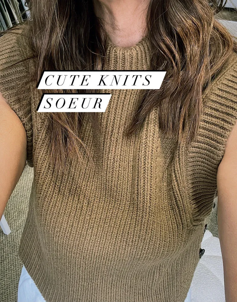 Soeur Alky Caramel Pullover