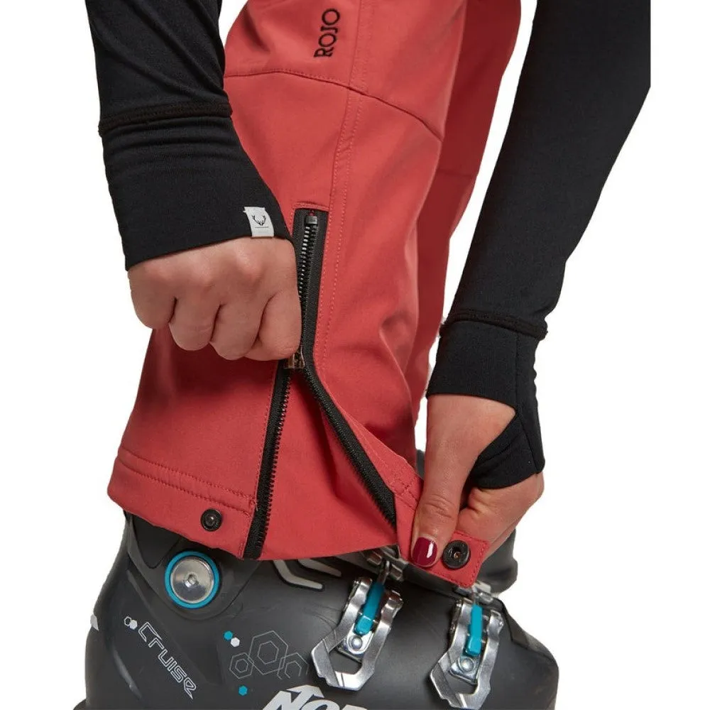 Softshell High Rise Ski Pants - Womens