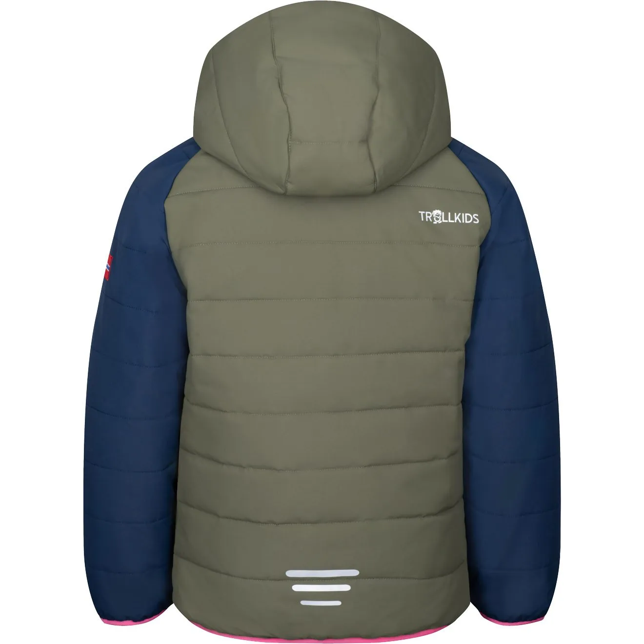 Trollkids - Hafjell Pro Snow Jacket Kids dusky olive