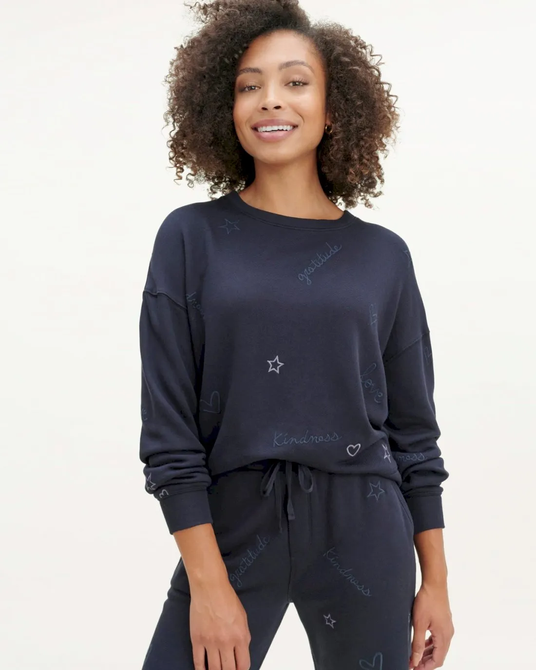 Virtue Embroidered Pullover