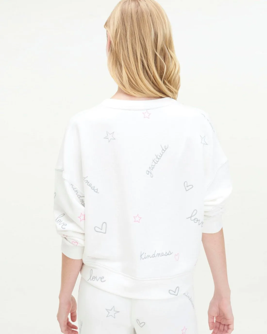 Virtue Embroidered Pullover