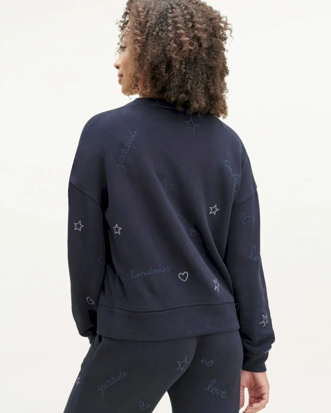 Virtue Embroidered Pullover