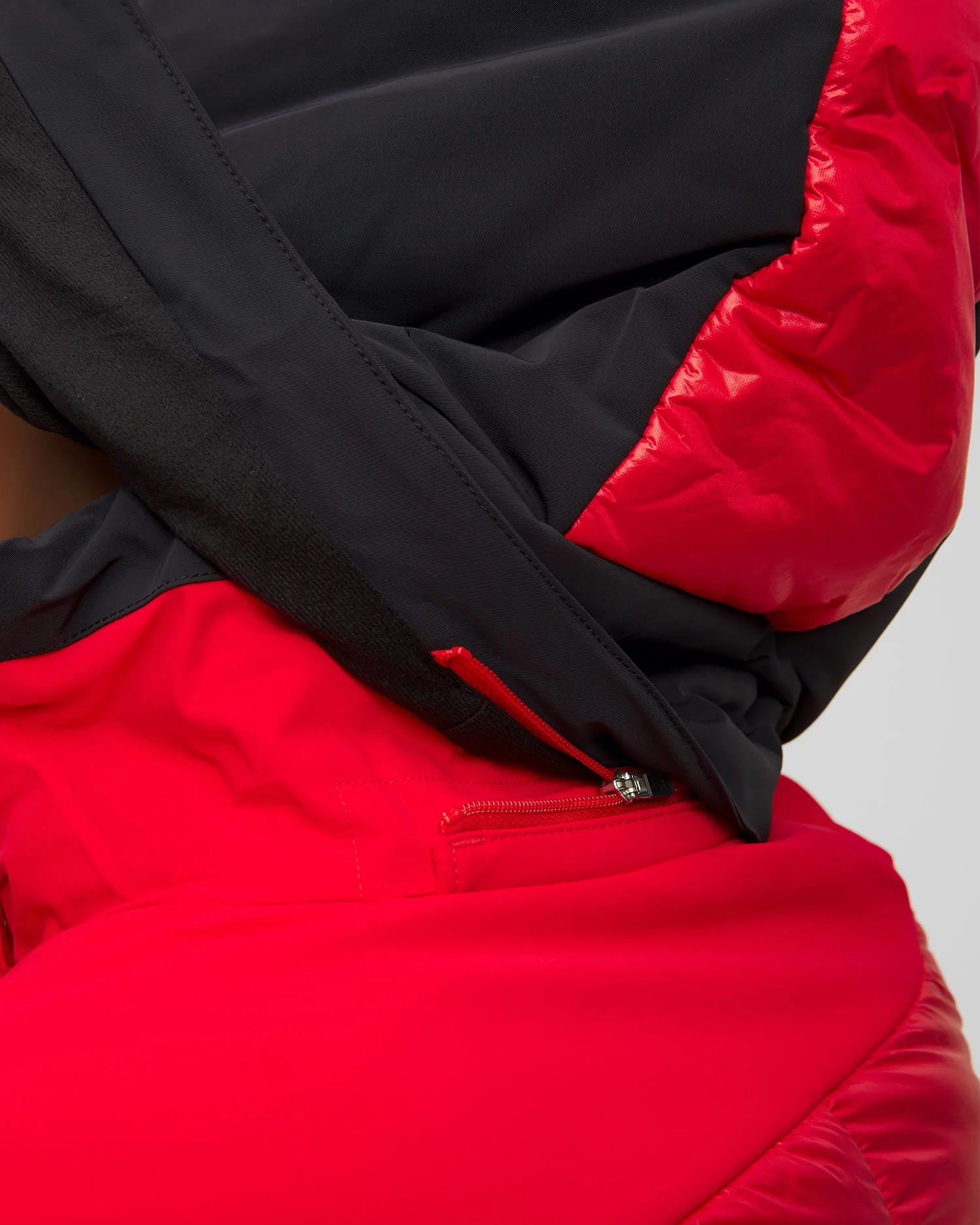 Women's red ski jacket Toni Sailer Nana 332112-457